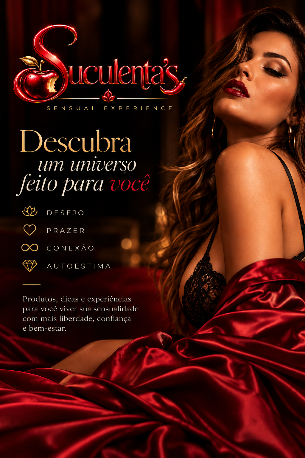 Arte original Suculenta’s: desejo, prazer, conexão e autoestima
