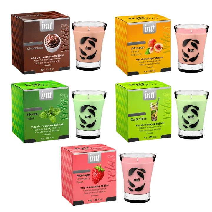 Vela Beijável Aromatizada — Intt